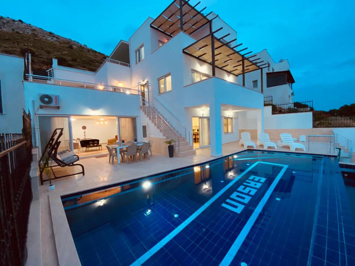 Bodrum Eason Villa & House 350M2 Full Sea View With Private Infinity Pool Екстериор снимка