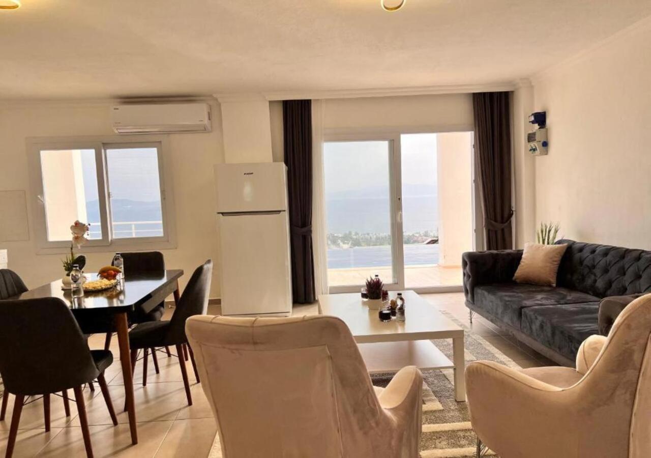 Bodrum Eason Villa & House 350M2 Full Sea View With Private Infinity Pool Екстериор снимка