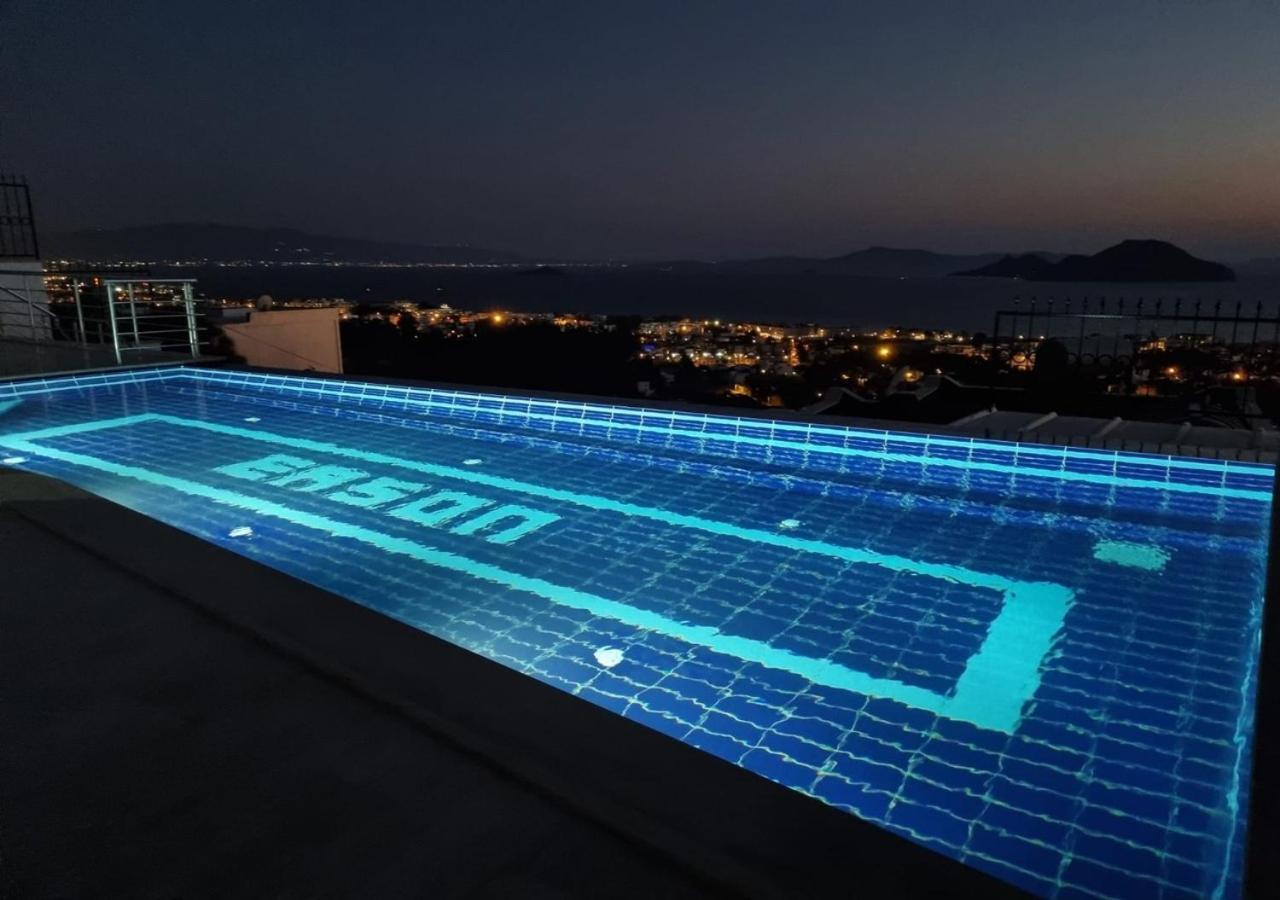 Bodrum Eason Villa & House 350M2 Full Sea View With Private Infinity Pool Екстериор снимка