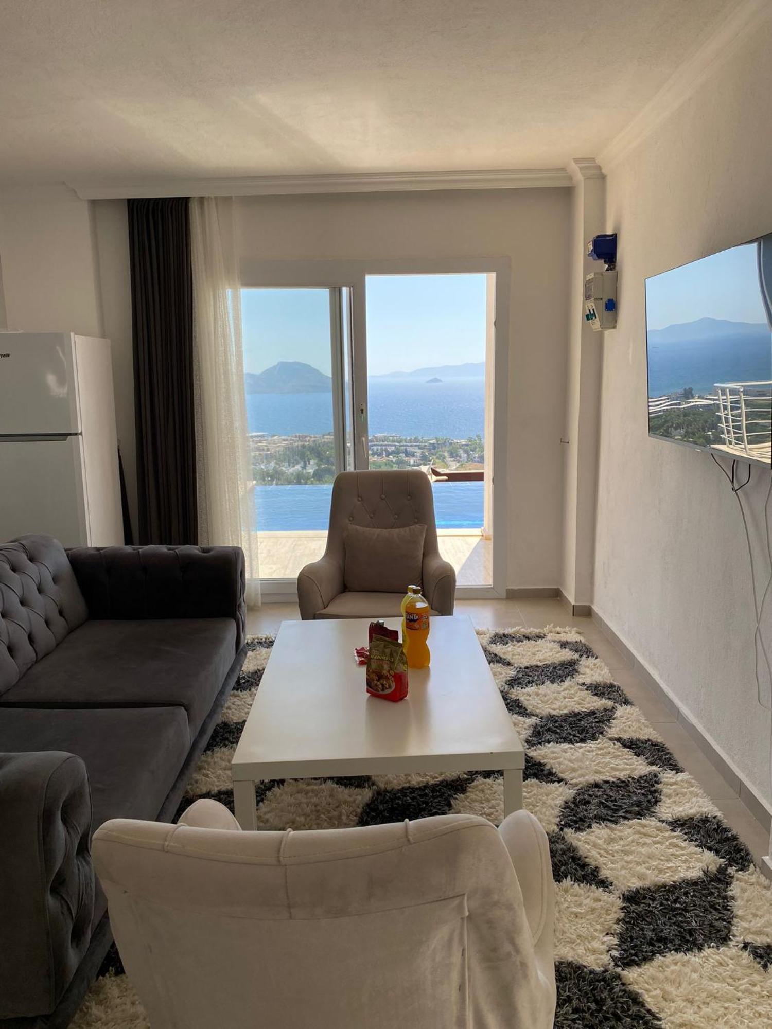 Bodrum Eason Villa & House 350M2 Full Sea View With Private Infinity Pool Екстериор снимка